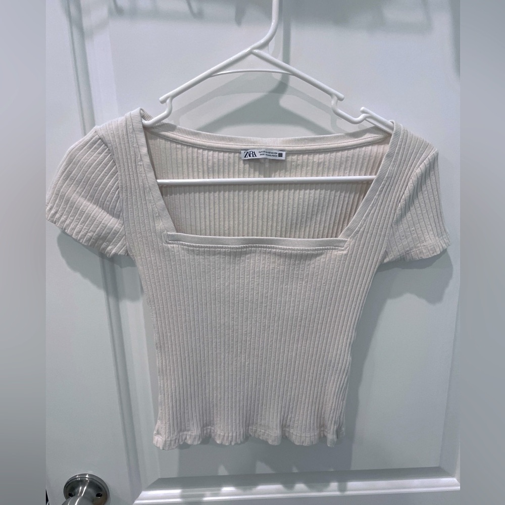Zara Square Neck Top